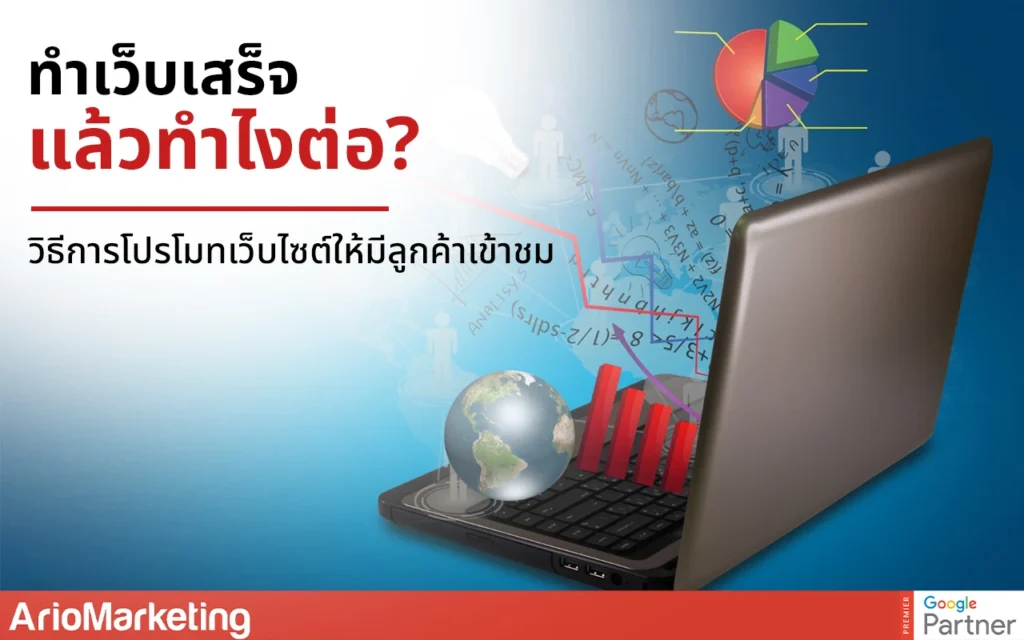 ทำเว็บเสร็จแล้วทำไงต่อ? รวมวิธีการโปรโมทเว็บไซต์ให้มีลูกค้าเข้าชม