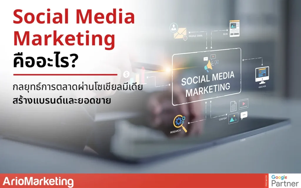 Social Media Marketing คืออะไร? การตลาดสร้างแบรนด์ออนไลน์